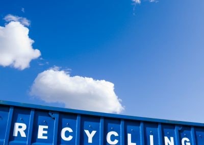 Grand conteneur de recyclage à Montréal - Location Conteneur Montréal